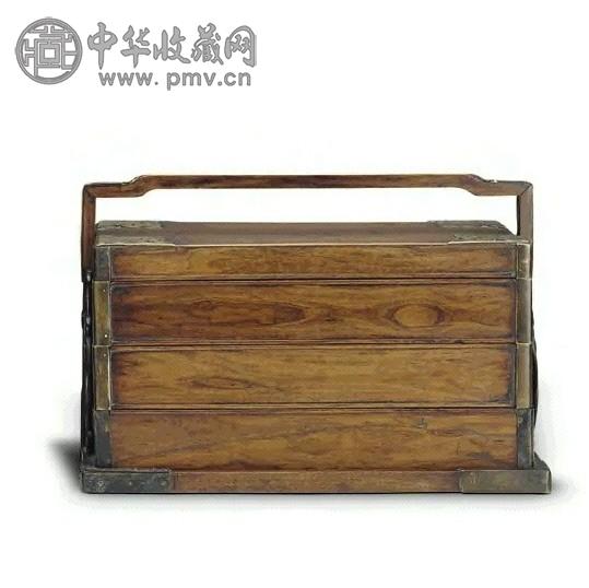 清早期 黄花梨提盒