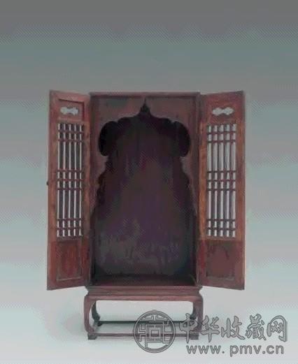 清早期 黄花梨佛龛