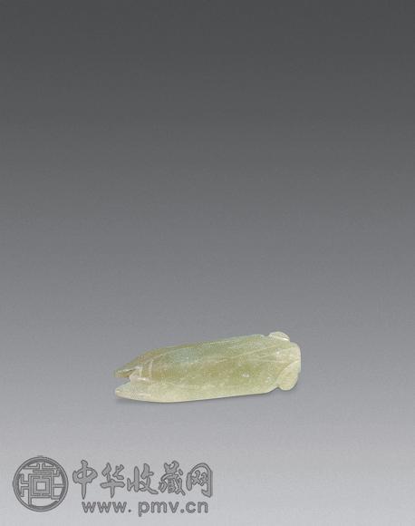 汉 青玉晗蝉 汉 青玉晗蝉