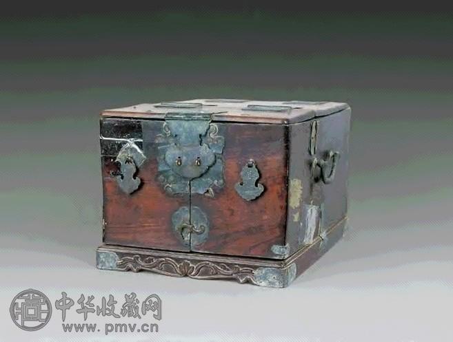 清 红木梳妆盒