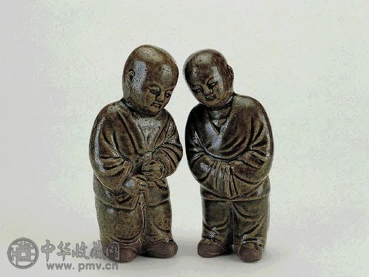 宋 耀州窑小人(1对)