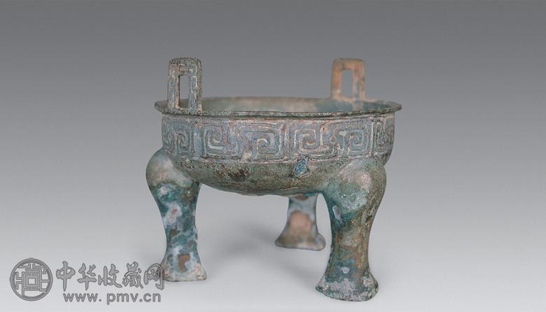 东周 青铜三足鼎