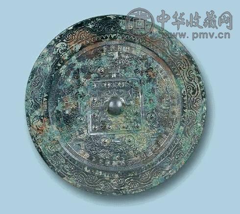 西汉 博局干支铭文大镜