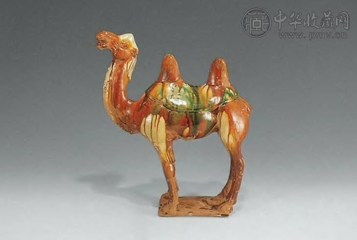唐 三彩骆驼