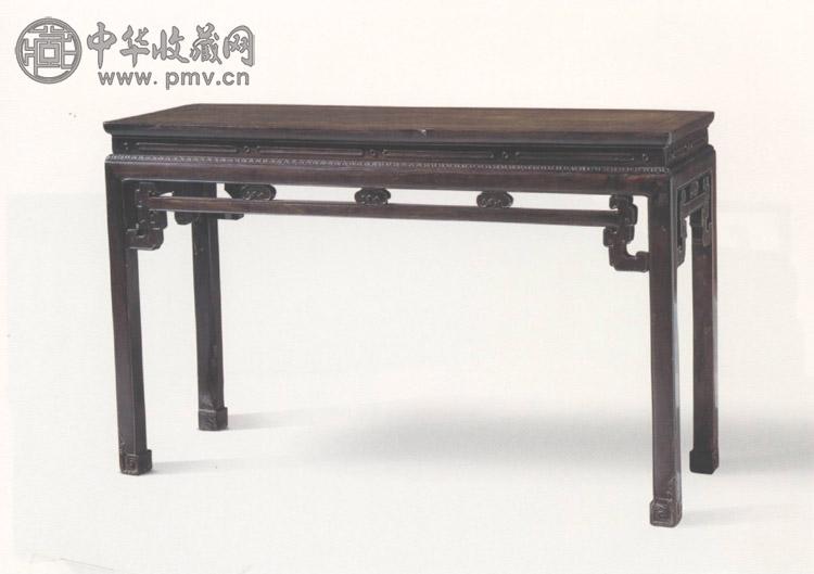 清中期 紫檀琴桌