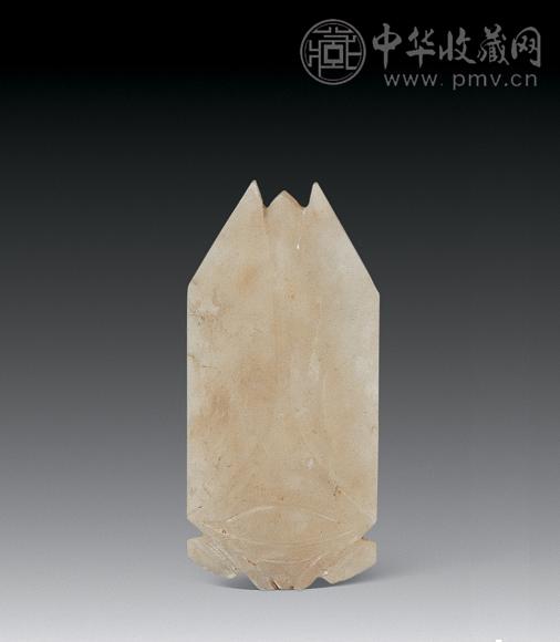 汉 青白玉八刀蝉