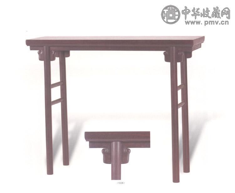 2001年 紫檀隔画小案