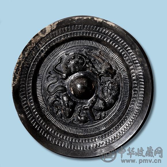 东汉 龙虎纹镜