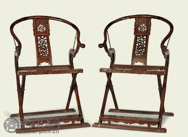 民国 黄花梨官帽椅