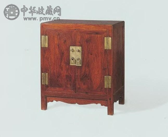 明 黄花梨木官皮箱