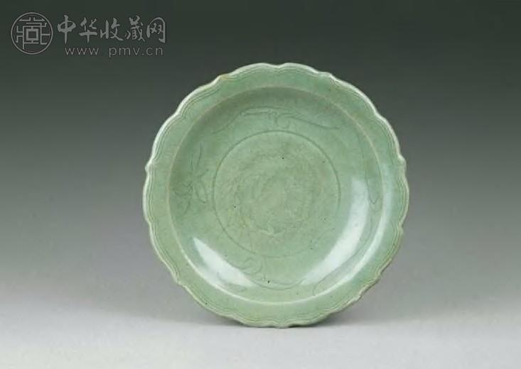 元 龙泉窑划花盘