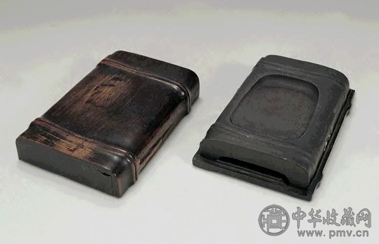 清 端石竹节砚