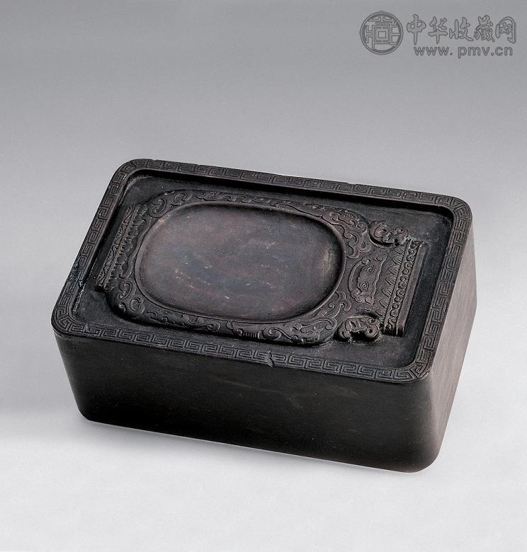清 端刻瓶形砚