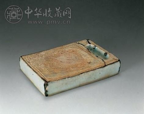 明 青花瓷砚