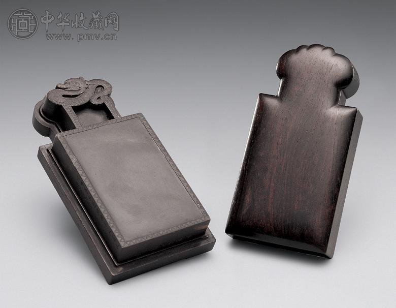 清中期 仿汉压胜钱端砚