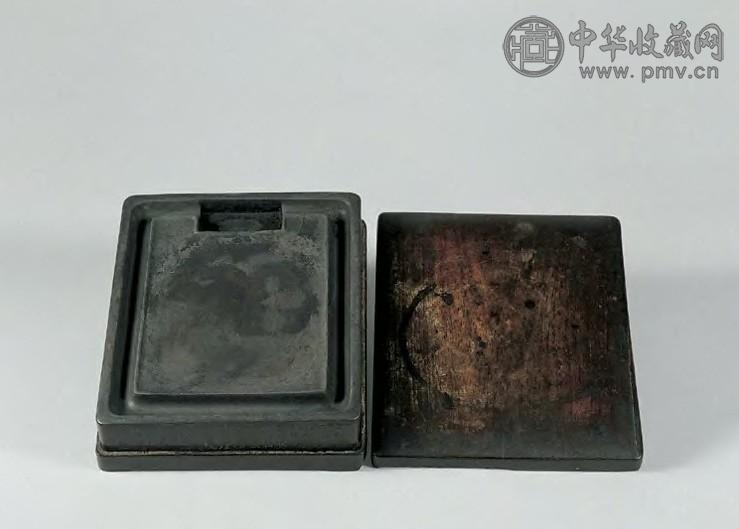 清中期 端石刻汉砖文长方砚