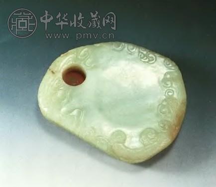 清早期 玉随形砚