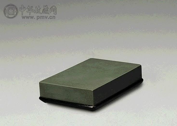 清 洮河石素方砚 清 洮河石素方砚