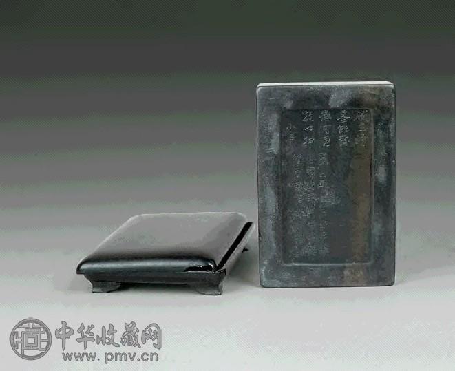 清 “小石”款刻诗文砚(1方)