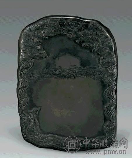 清 龙凤纹端砚 清 龙凤纹端砚