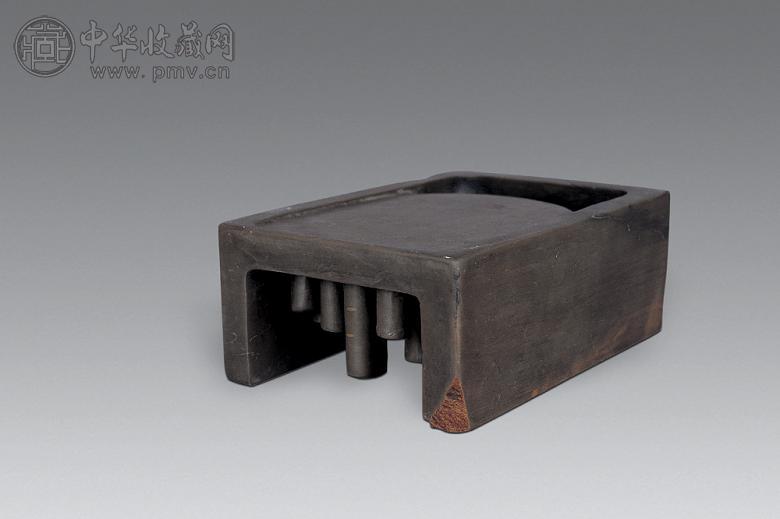 清 端石抄手砚