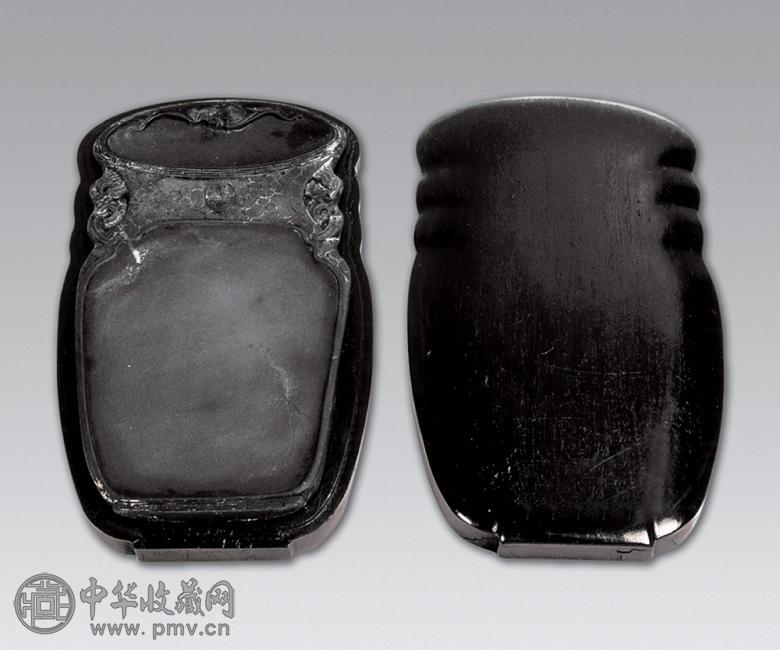 清代 象耳瓶形砚