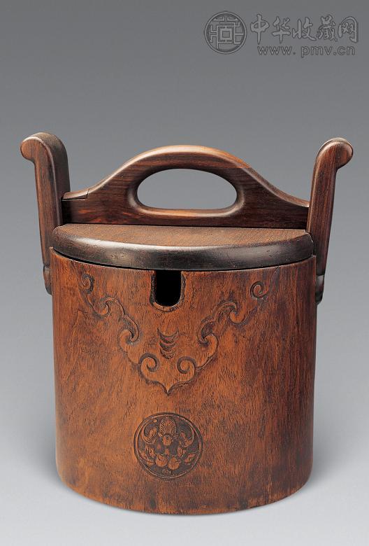 清 黄花梨茶桶