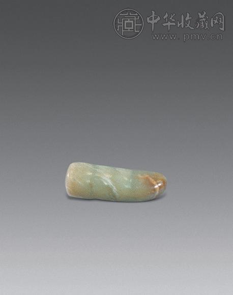 红山文化 青玉蛹