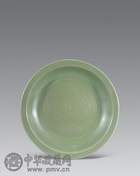 元 龙泉窑划花大盘