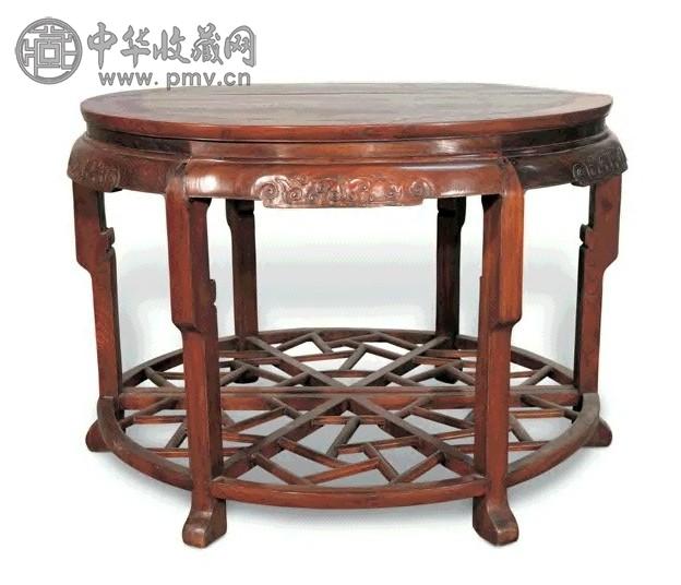 清 榉木圆桌(1套)