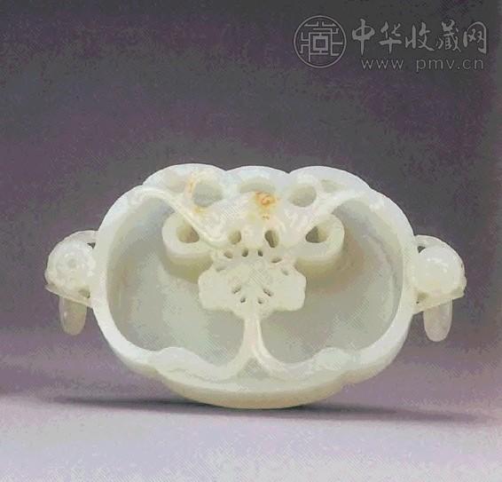 清 福寿绵长白玉洗