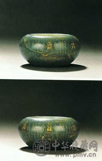 清乾隆 碧玉七佛钵