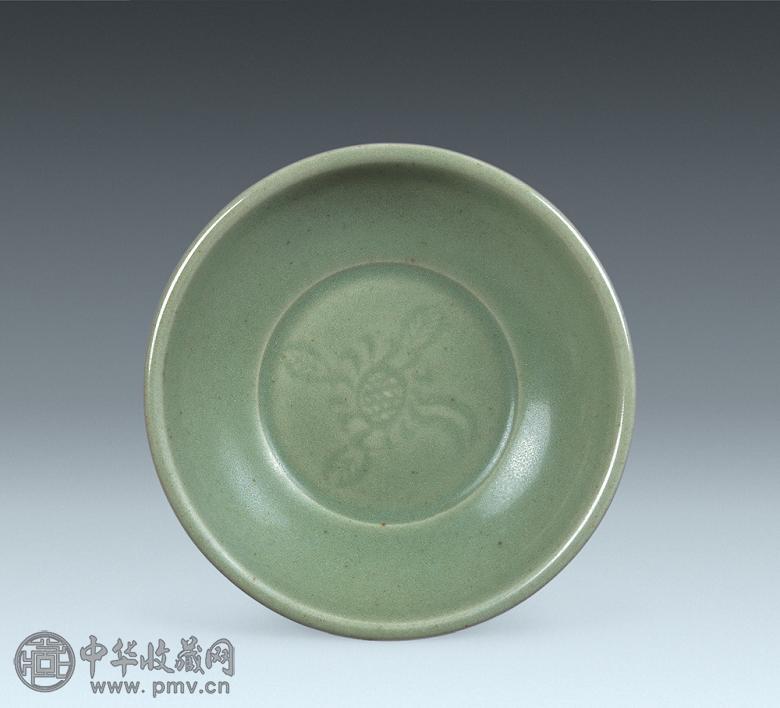 元 龙泉刻花小盘