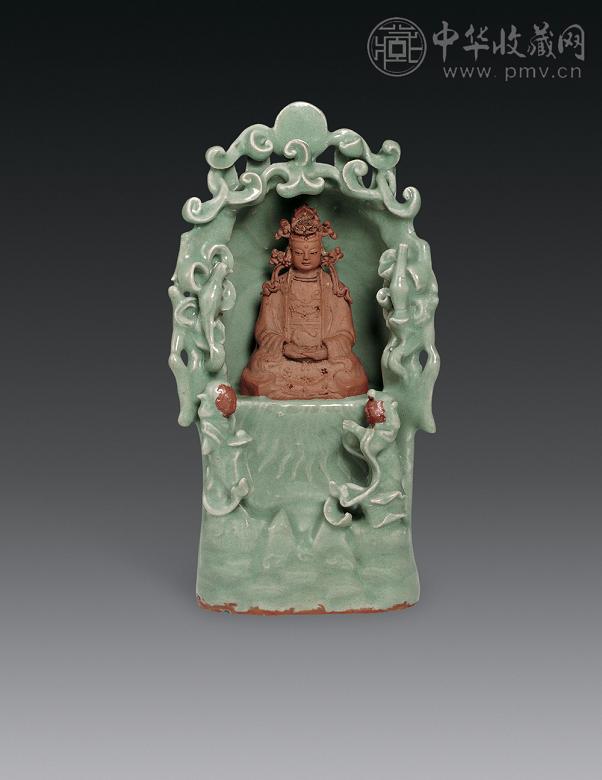 元 龙泉窑观音佛龛