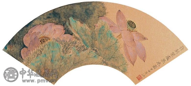 江宏伟 2004年作 花卉 镜心 设色纸本