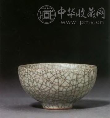 明 仿哥釉小圆杯