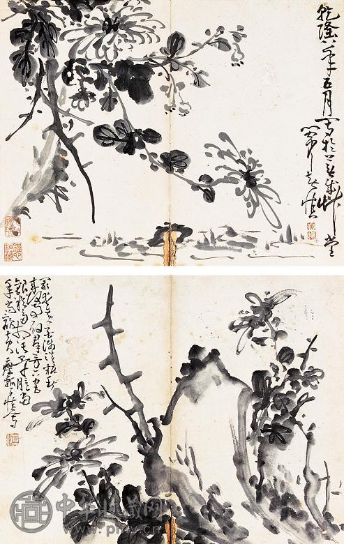 黄慎 作品