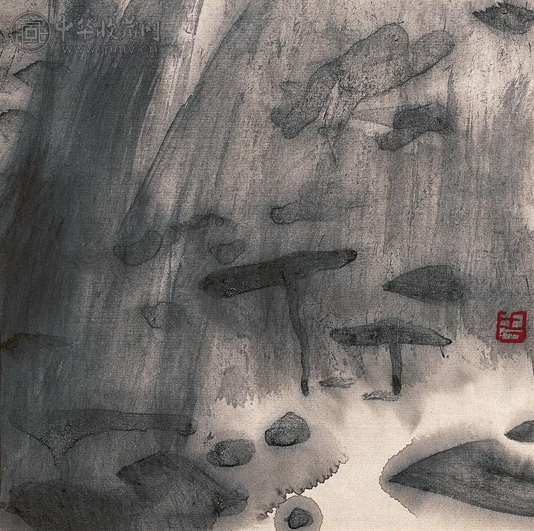周思聪 冷香图 镜心 纸本