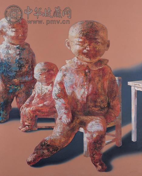 郭晋 1996年 时令的阳光之三 布面 油画