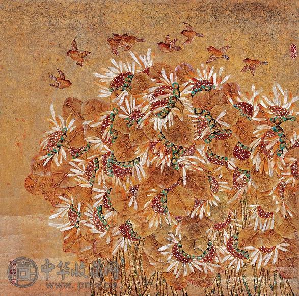 黄昆桂 朝晖 镜心