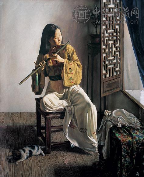 钟飙 间断 布面