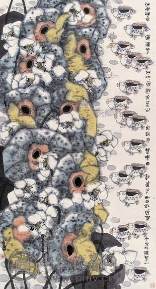 孙自强 乐府诗意 镜心