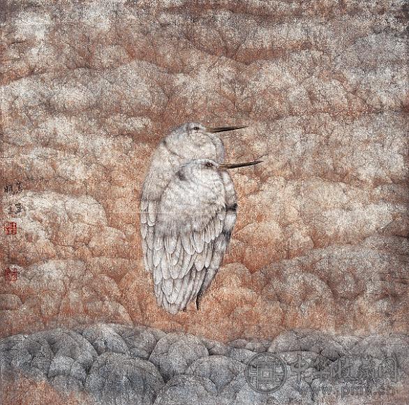 王鹏程 守望冻土 镜心