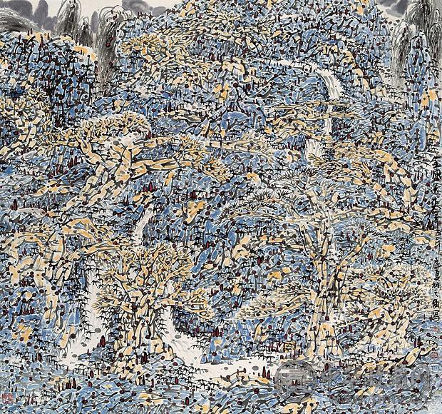 林之甫 金风送爽 镜心