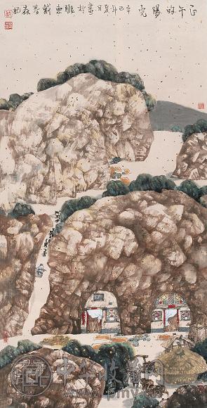 戴春森 正午的阳光 镜心