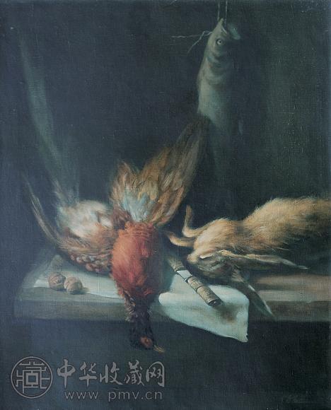 张伯超 静物 布面