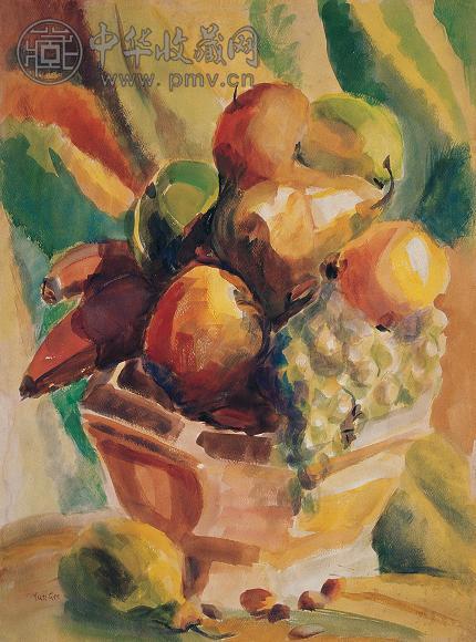 朱沅芷 静物 纸面 水彩(双面)