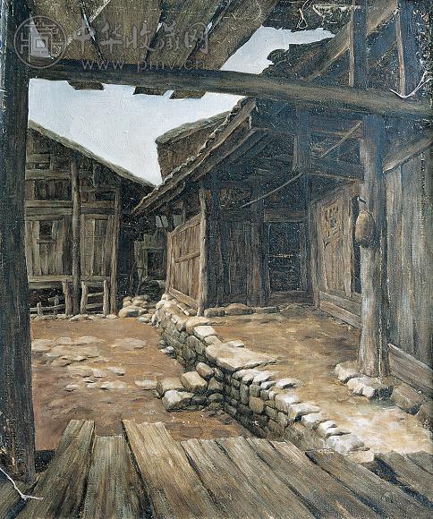 毛文佐 初冬 布面