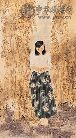 吴耕耘 秋之叙 镜心