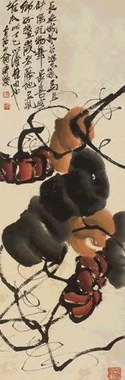 齐白石 丰岁图 立轴 纸本